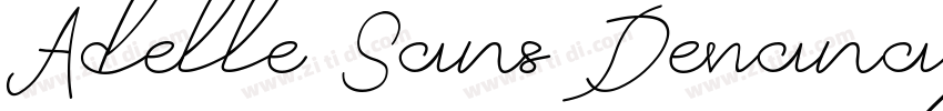 Adelle Sans Devanaga字体转换